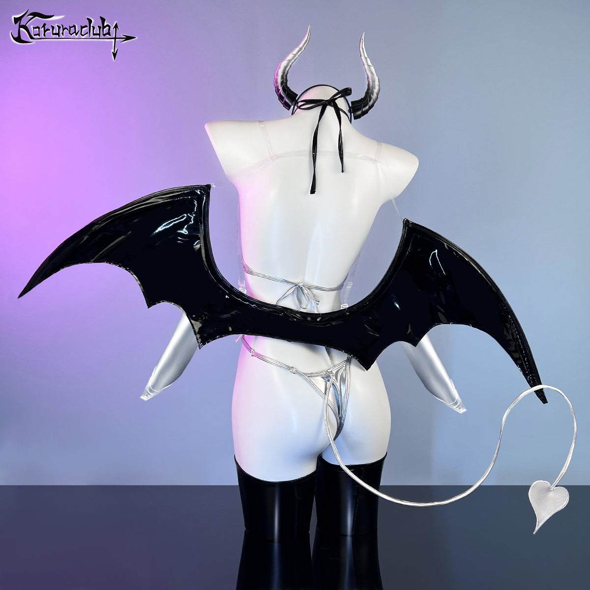 Cosplay Devil of Lust Succubus Lingerie KO69 (6-Piece Set) – Version 2
