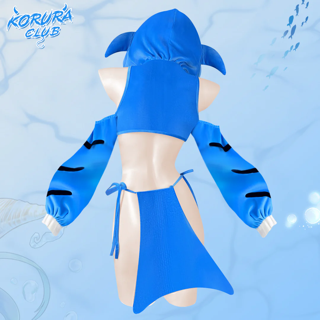 Pre-sale Cosplay Shark Jumpsuit KO105