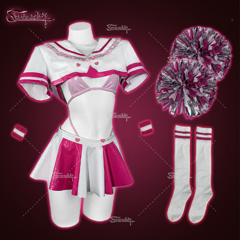 Love-heart cheerleader Sailor Lingerie KO25(6-Piece Set)