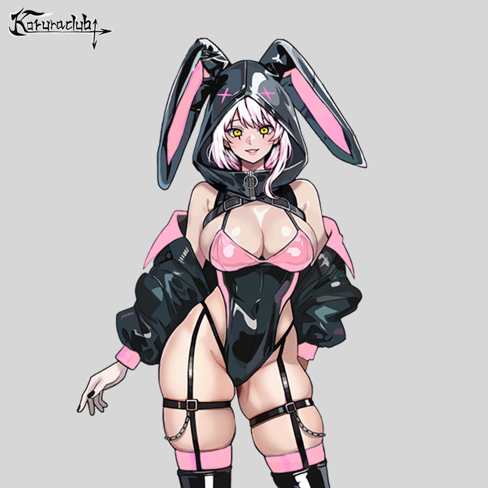 Pre-sale More Colors Cosplay Evil Bunny Lingerie KO50 (5-Piece Set) KO70