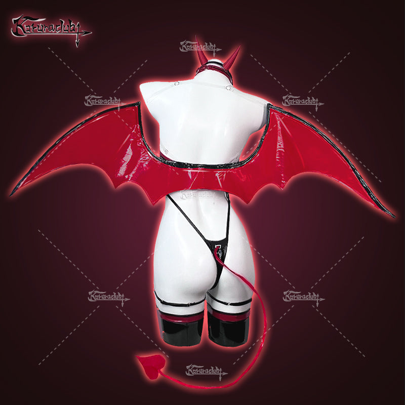 Cosplay Devil Nurse Succubus Lingerie KO17(8-Piece Set)