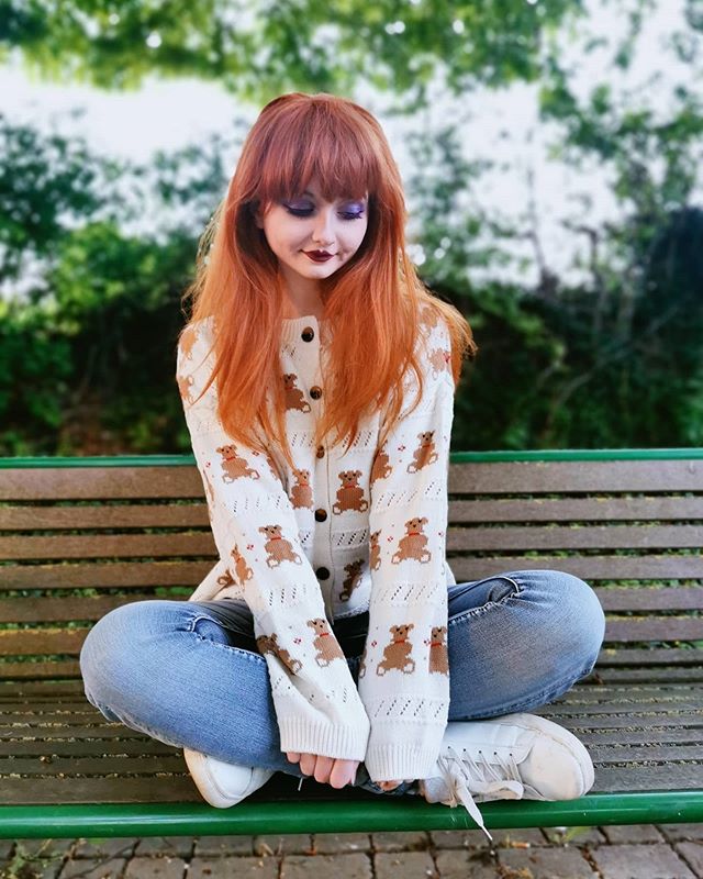 Bear sweater coat SS3042