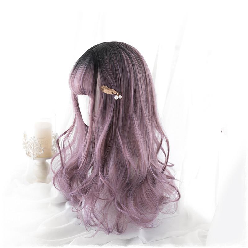 Lolita long curly hair Japanese female wig WS2004