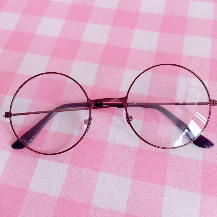 College style round glasses frame SS1268