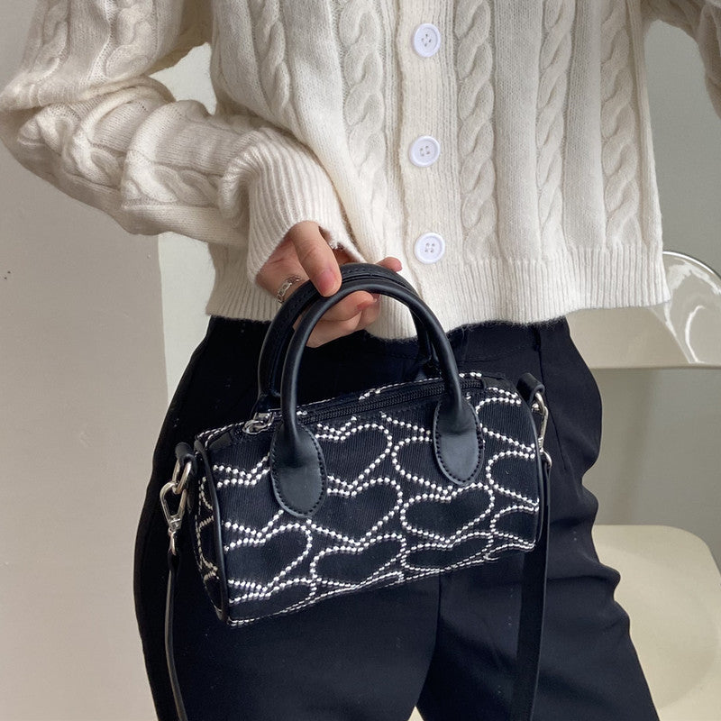 Love embroidery handbag WS3088