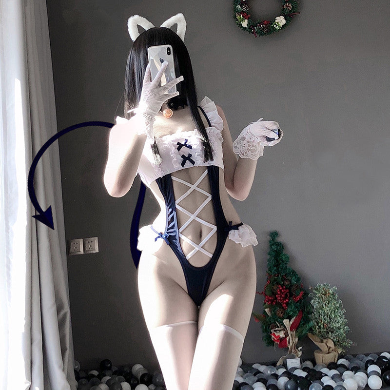 little wild cat maid suit SS2341