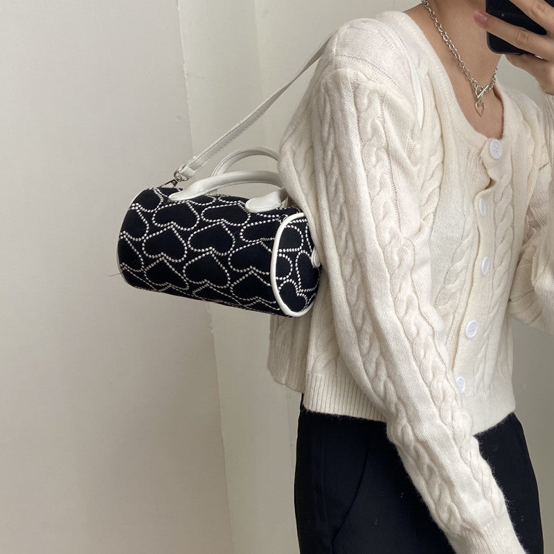 Love embroidery handbag WS3088