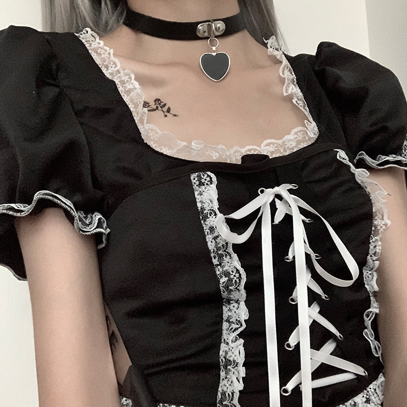 Dark Love Pendant choker WS3067