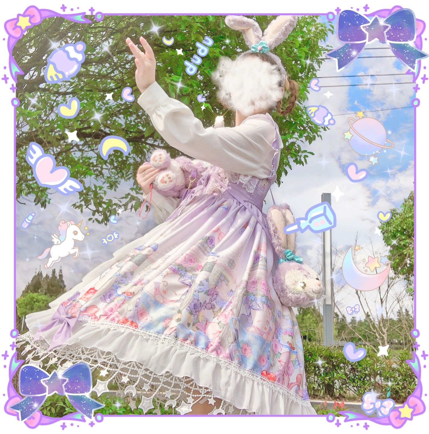 Lolita castle cat dress SS2365