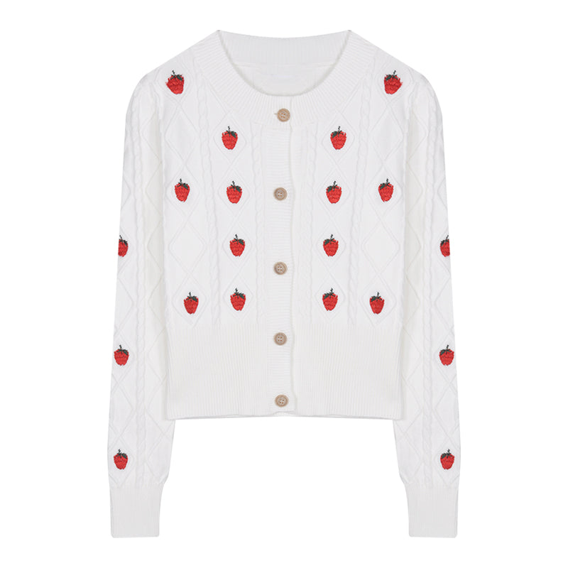 Chic strawberry sweater SS2590