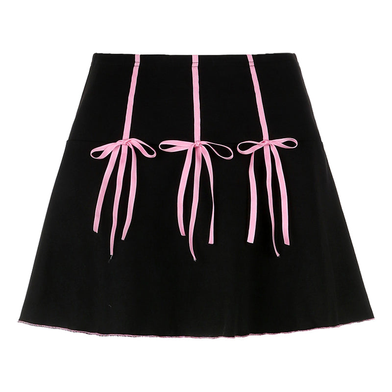 Sweet bow ribbon skirt SS2262
