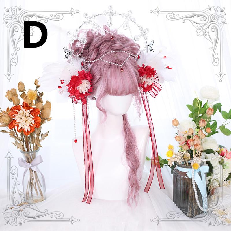 Harajuku Lolita Blue Grey Wig WS1278