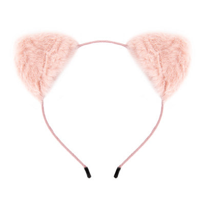 Plush cat ears headband WS3073