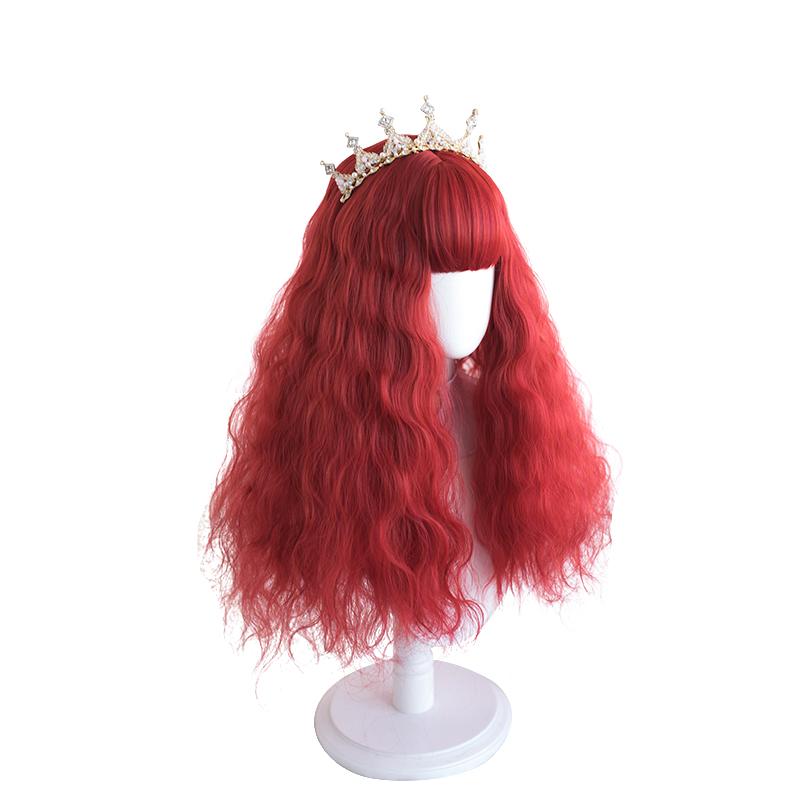 Red Lolita European Style Wig WS2125