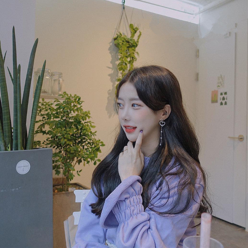 Love Diamond Pearl Earrings SS2409