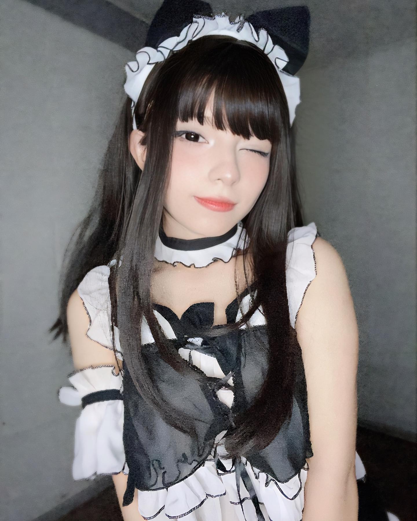 Chiffon cat girl suit SS3075