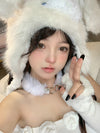 Furry kitten hat S030
