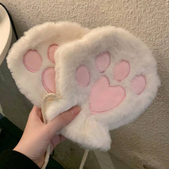 Super cute plush cat claw gloves S213