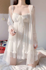 Sexy mesh nightgown MO005