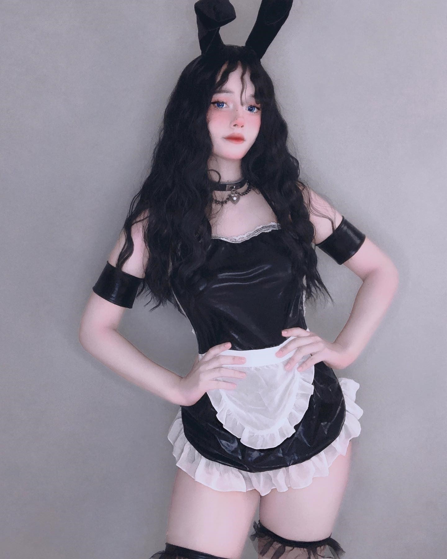 BUNNY GIRL COSPLAY MAID SUIT CC025