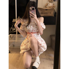 Sweet Pearl Suspender Dress CC032