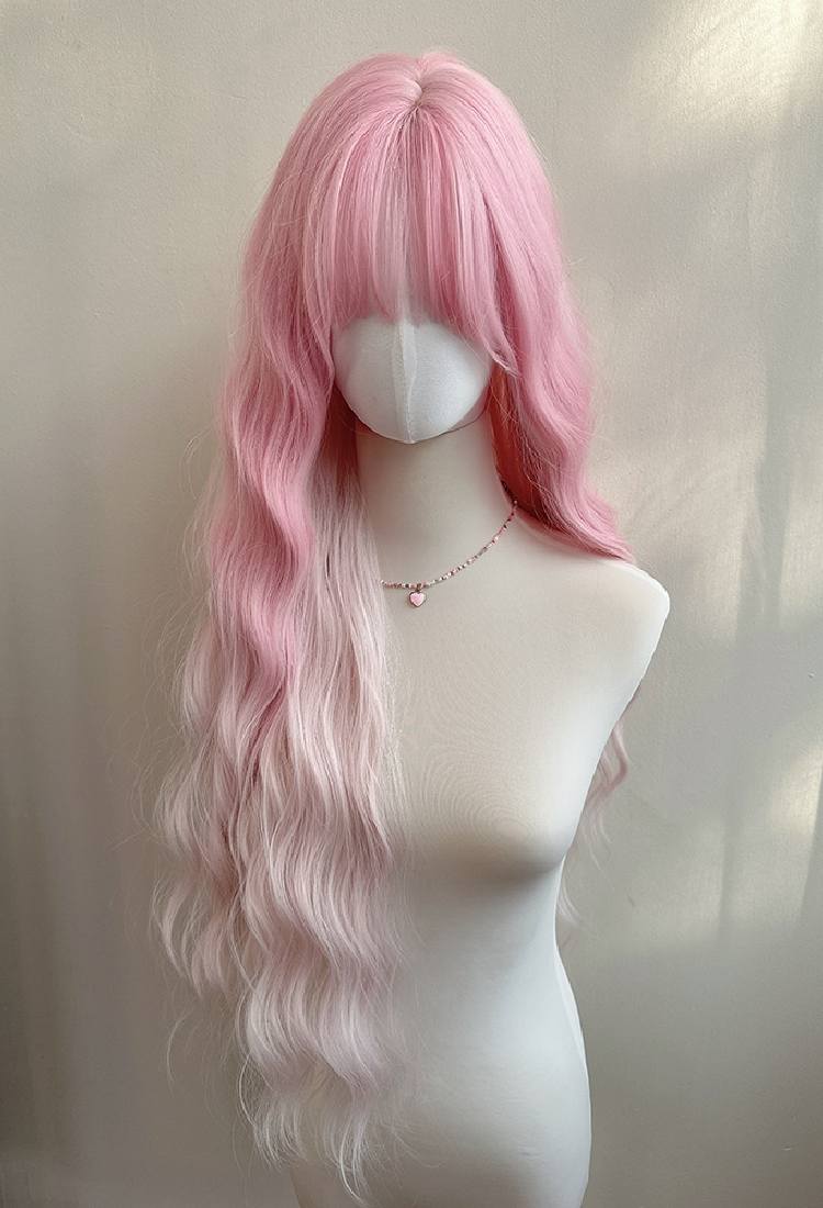 Lolita Pink Long Wig W007