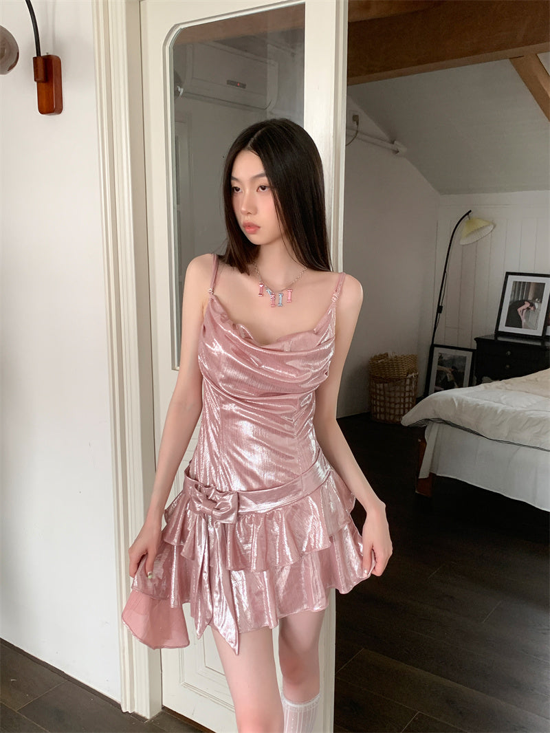 sweet princess suspender dress  SS3183