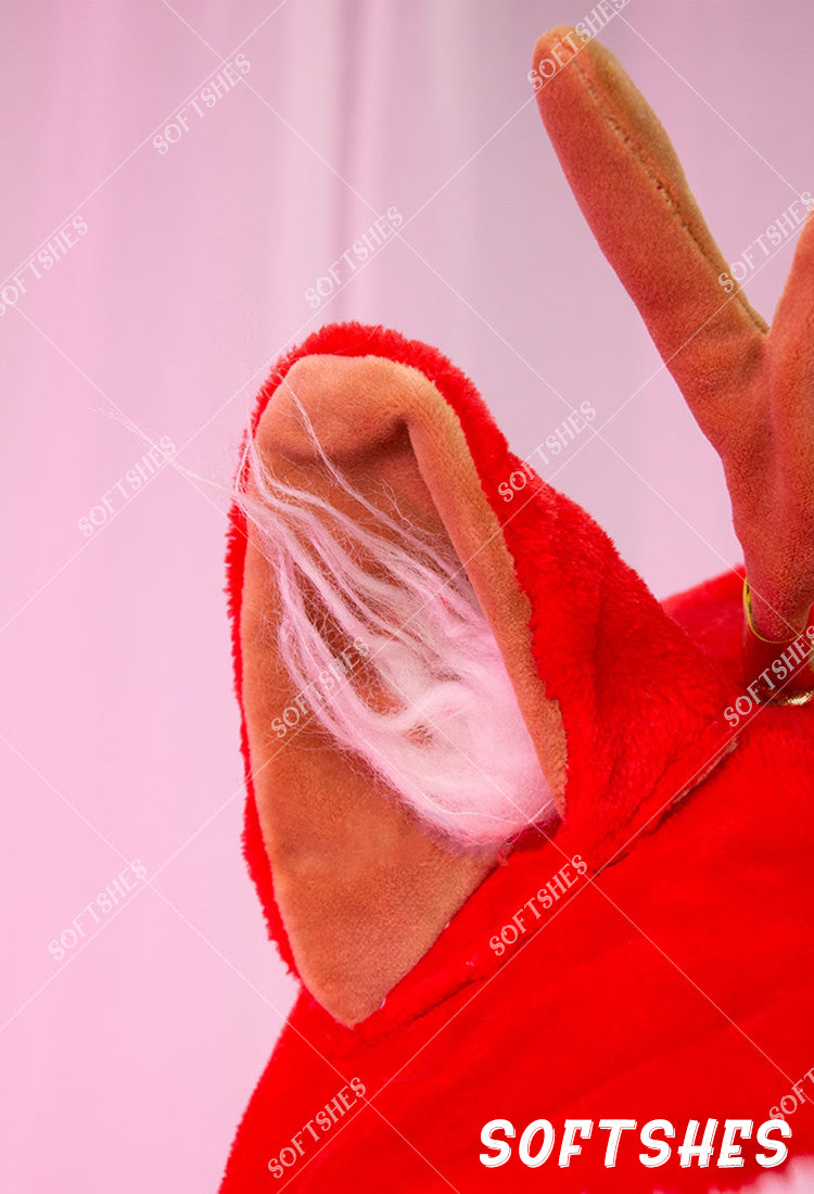 Christmas moose suit H295