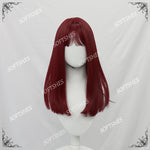 Softshes Original Red Long Straight Wig  PL-2420