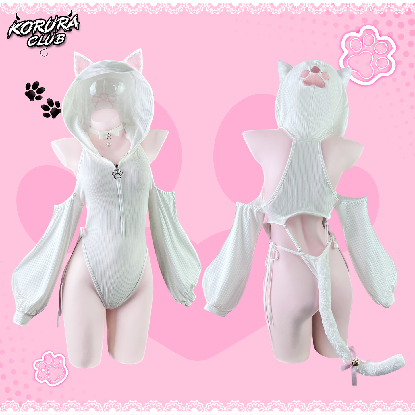 KORURACLUB-SHY NEKO BODYSUIT SR05