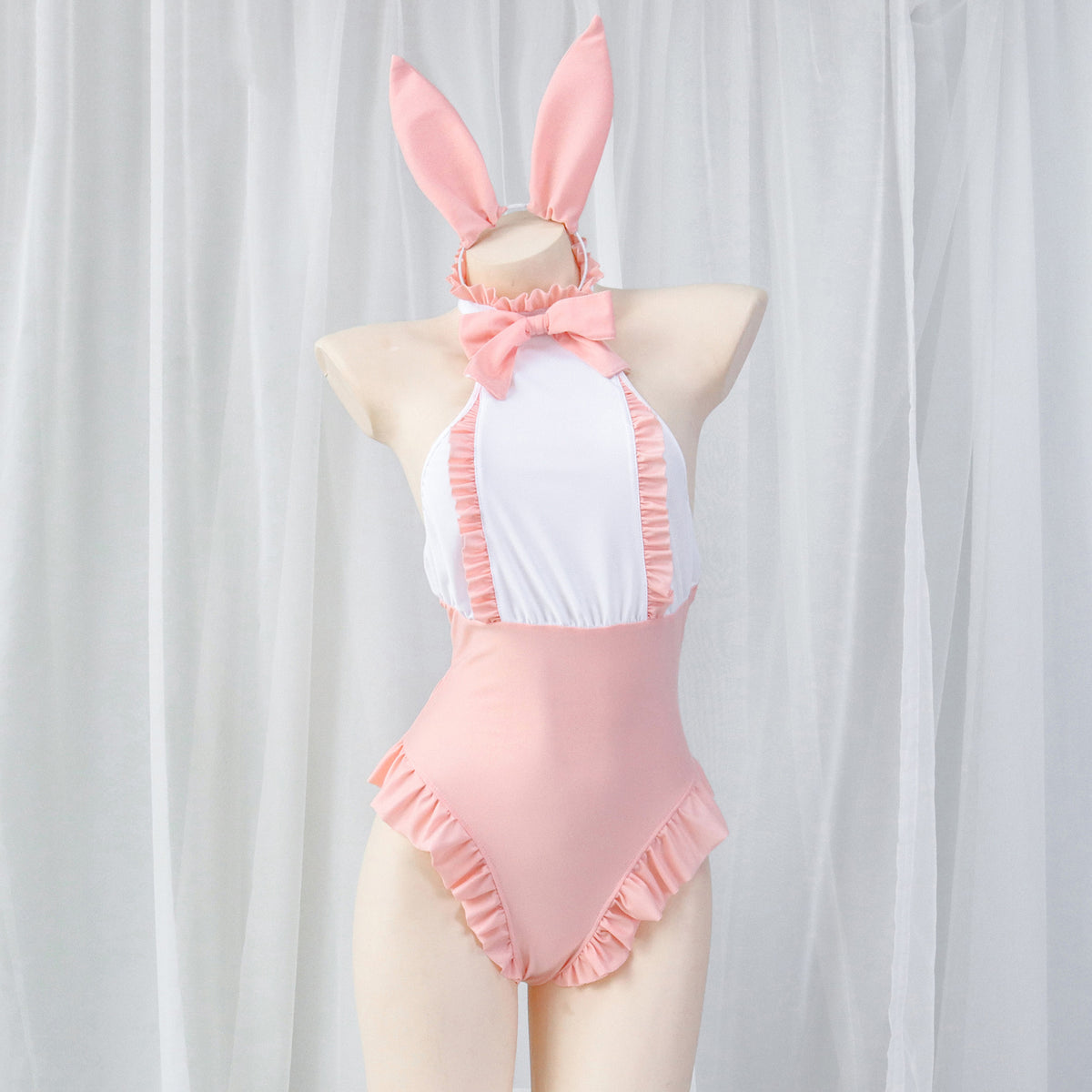 Pink bunny onesie suit SS3456