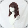 Softshes original wine red long wig   XC-819A