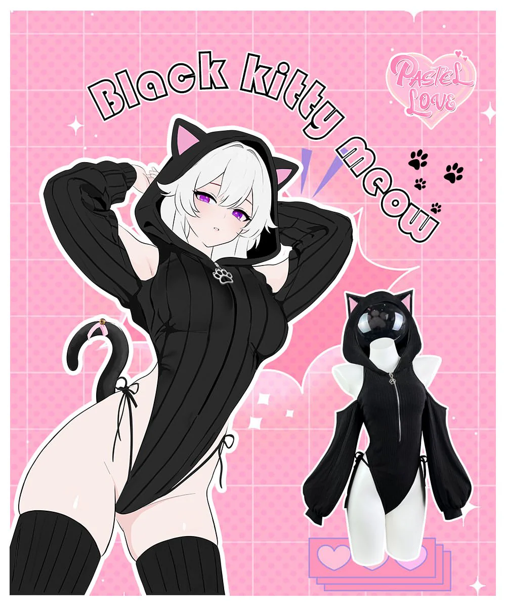 KORURACLUB-SHY NEKO BODYSUIT SR05