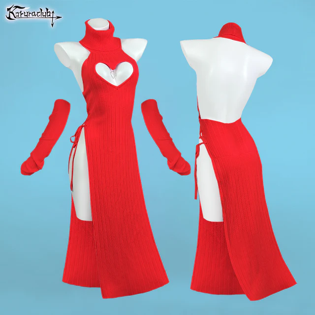 Heart-Shaped Cheongsam KO59
