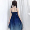 "BLUE STARRY" DRESS H261