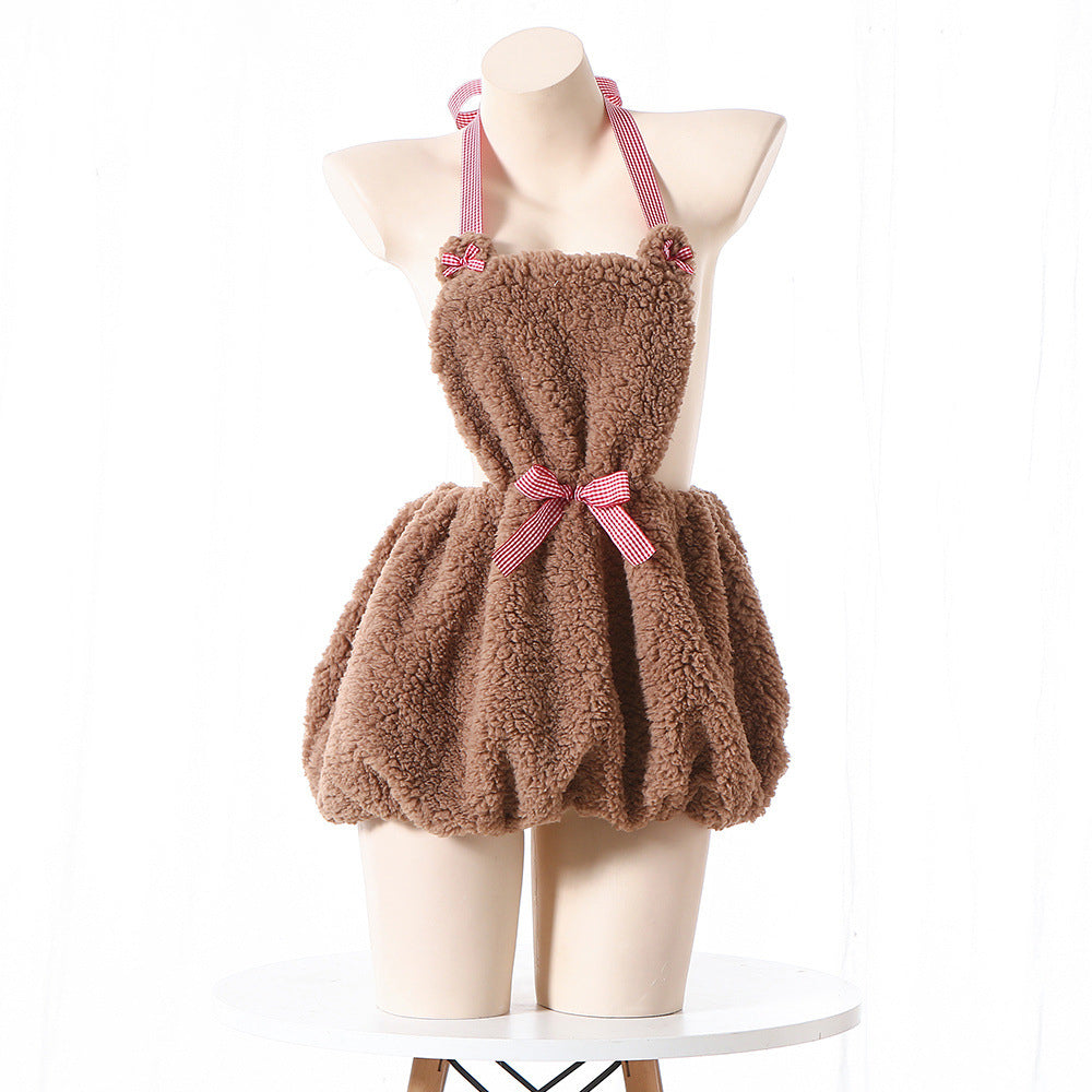 Cute bear dress H046