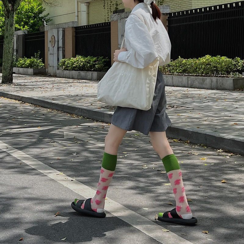 Japanese jk candy calf socks ss3106