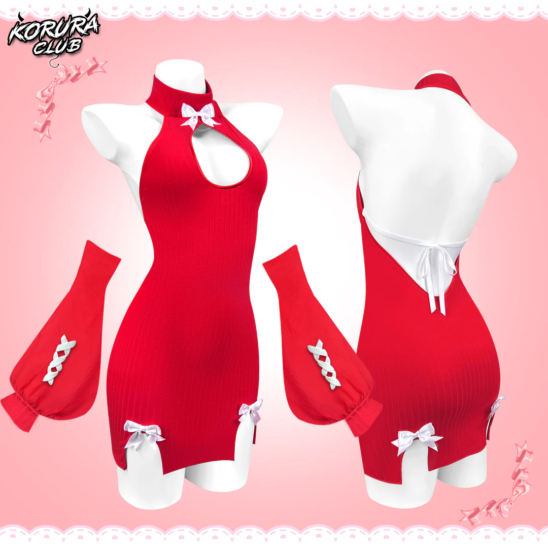 Christmas Bow sweater KO130 （3-Piece Set）