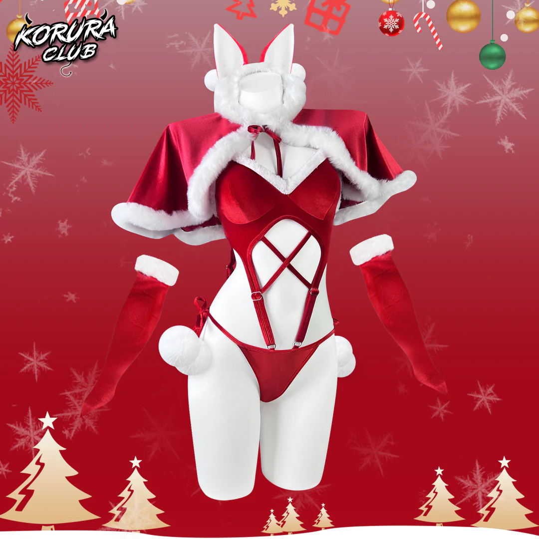 Pre-Order Cosplay Christmas Fox Costume KO109