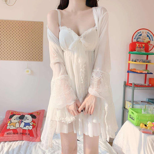 suspender nightgown set H152