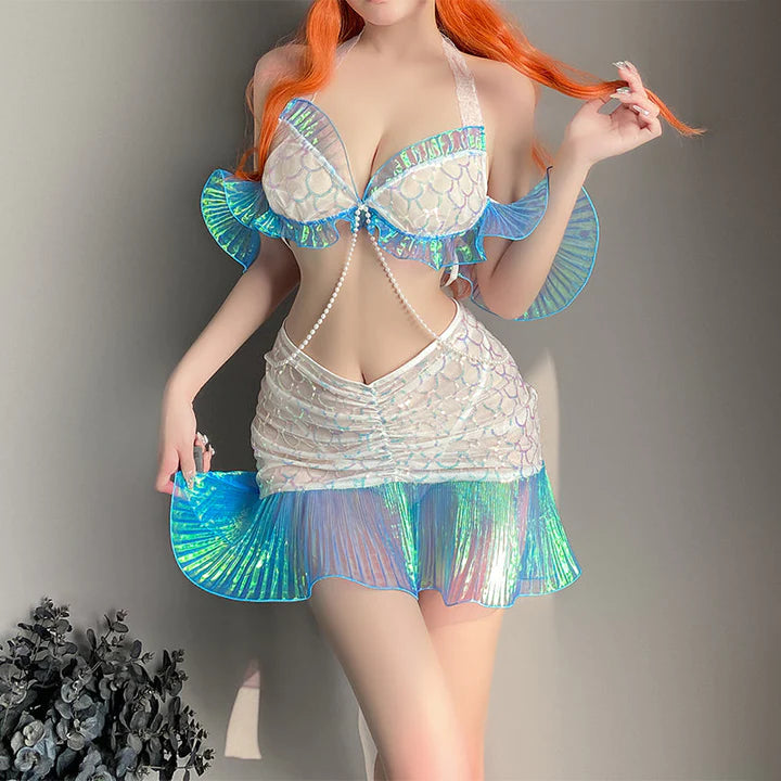 Mermaid Princess cos dress  SS3121