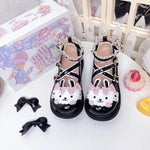 LOLITA BOW LEATHER SHOES  SS3154