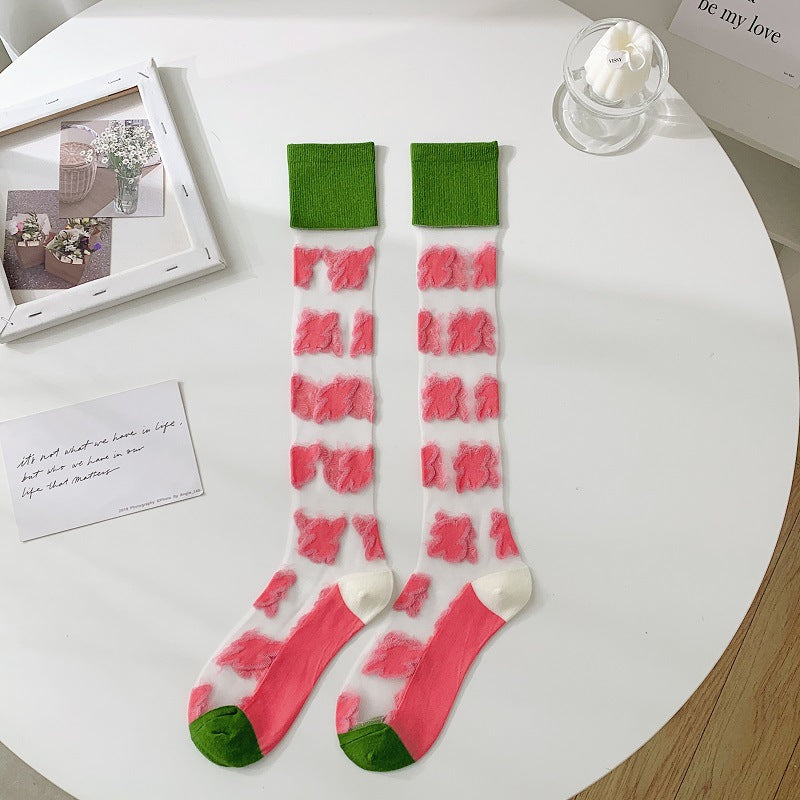 Japanese jk candy calf socks ss3106