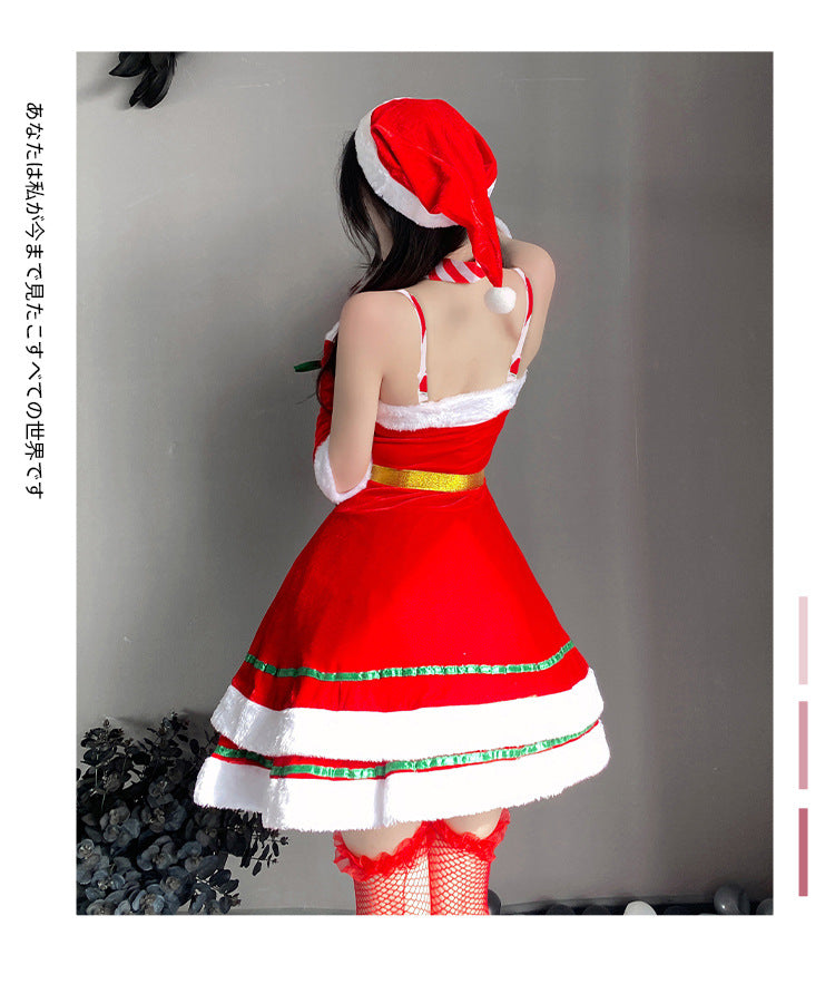 Christmas cos dress H063