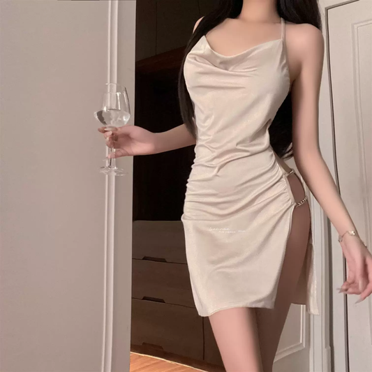 Ice Silk Slip Nightgown S638