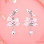Bow love bell breast clip NC005
