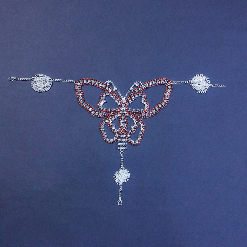 Butterfly Body Chain Set  SS3186