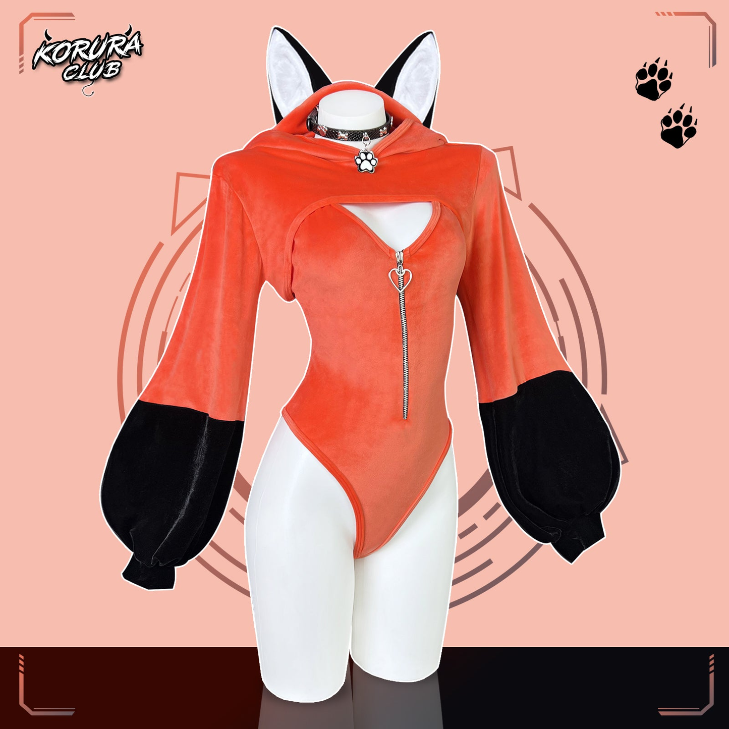 KORURACLUB-CUTE FOX BODYSUIT SR22