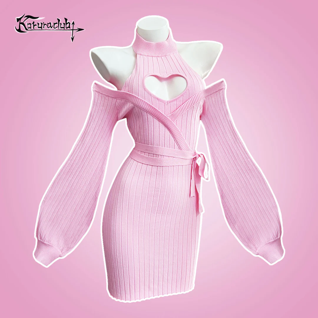KORURACLUB-HEART MELT SWEATER SR08