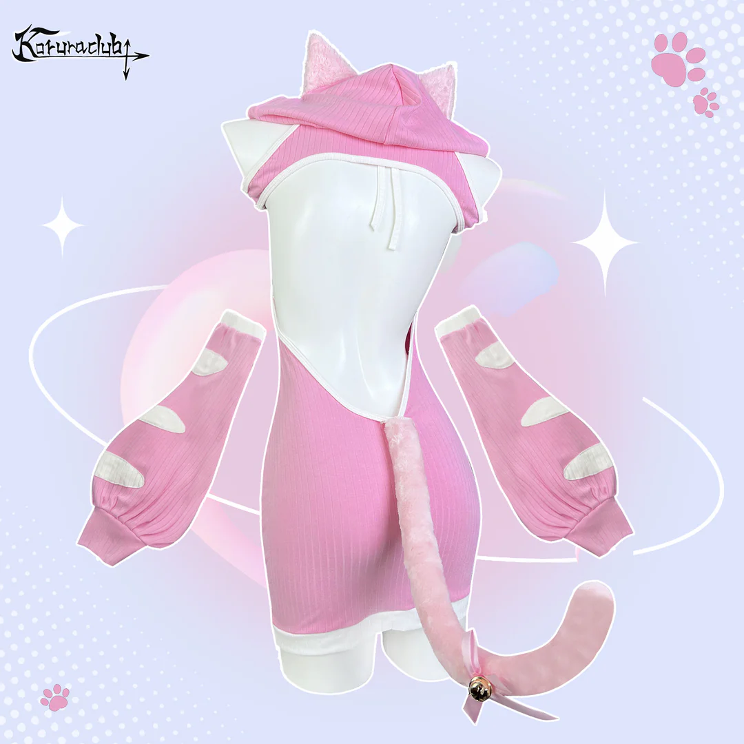 Cosplay Cute Tabby Cat Costume KO92